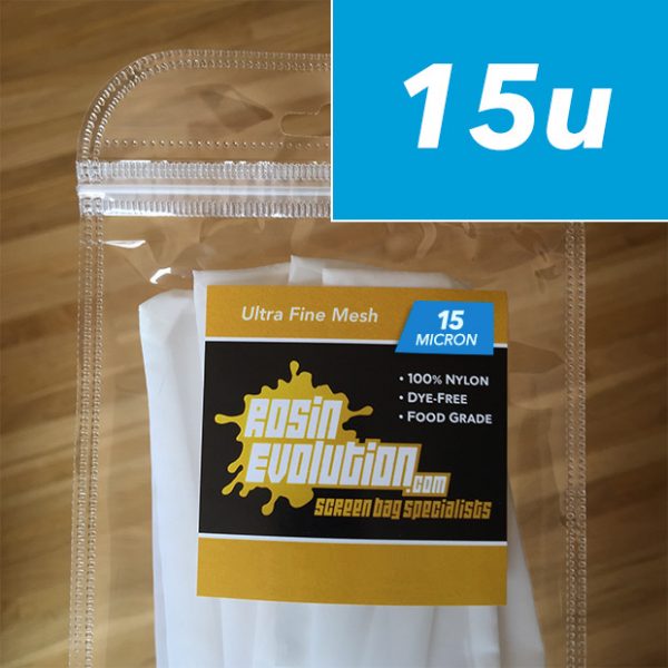Press Bags – 15 micron (2″x4.5″) 10 pack