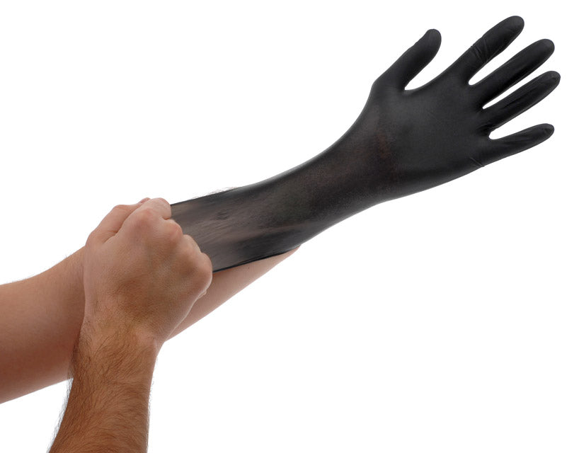 Black Lightning Gloves, Extra Large, pack of 100