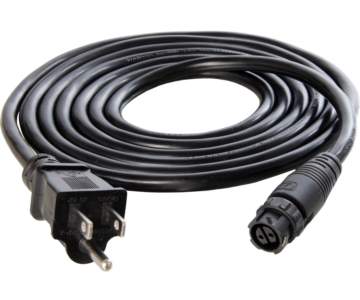 8’ PHOTOBIO-V 110-120V Harness, Black 18AWG Cable w/5-15P