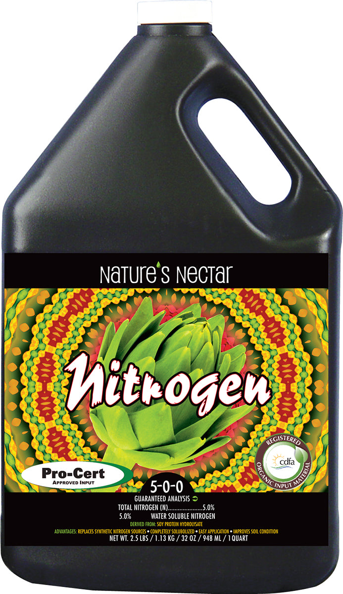 Natures Nectar Nitrogen 5-0-0  Qt (12/cs)
