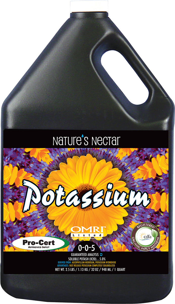 Natures Nectar Potassium 0-0-5 1 Gal (4/cs)