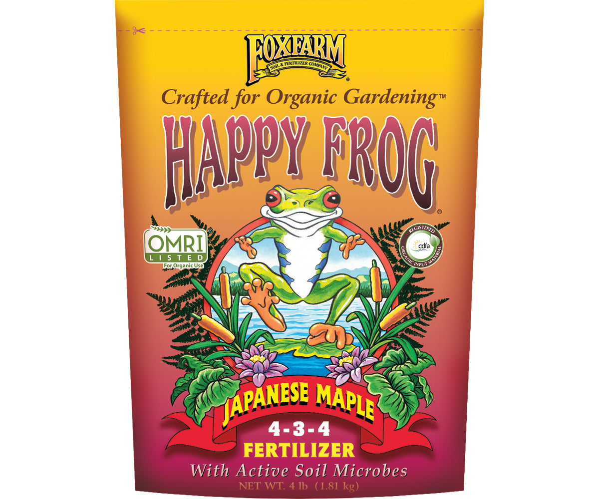 Happy Frog Japanese Maple Dry Fertilizer 4 lb bag