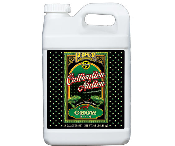Cultivation Nation Grow 2.5 gal