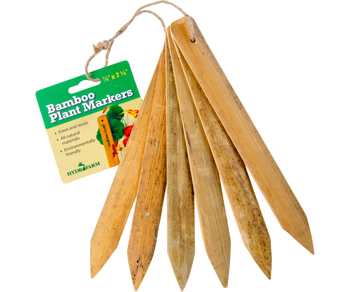 Bamboo Plant Stake Label 6/pk
