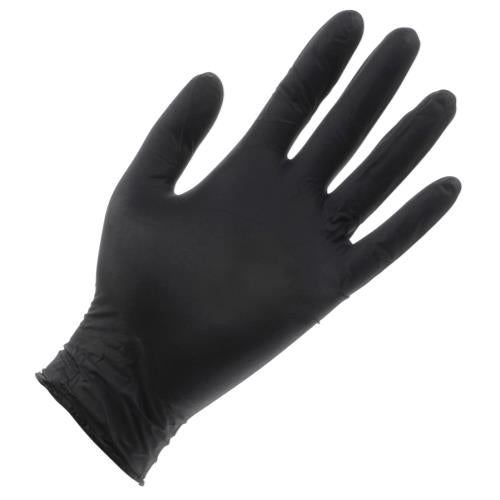 Black Lightning Powder Free Nitrile Gloves Small (100/Box)