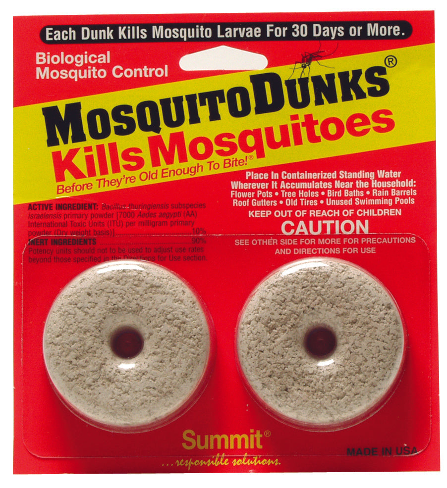 Mosquito Dunks, 2 per Card