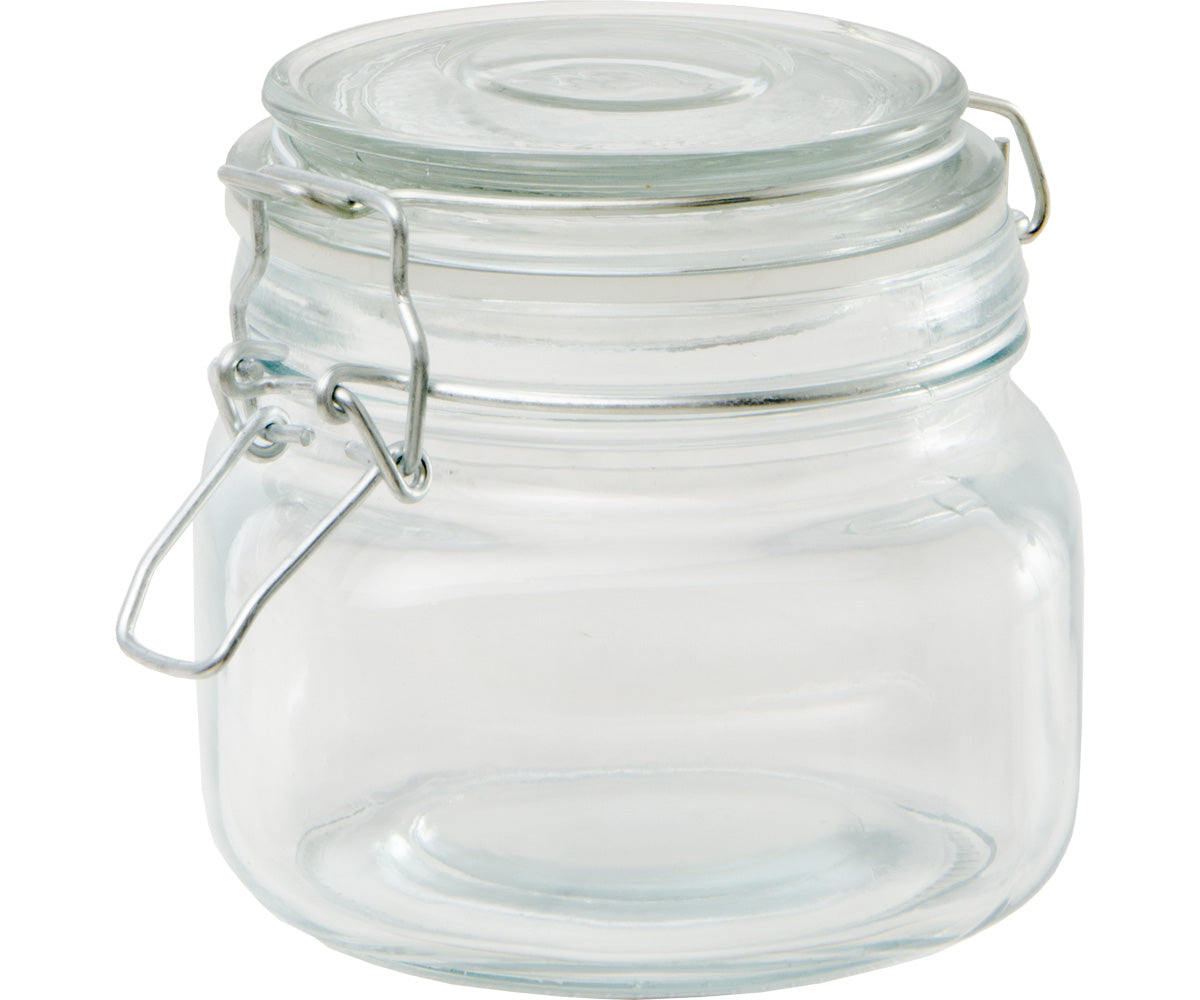 Private Reserve Spring Clamp Jars, 18 oz, pack of 6