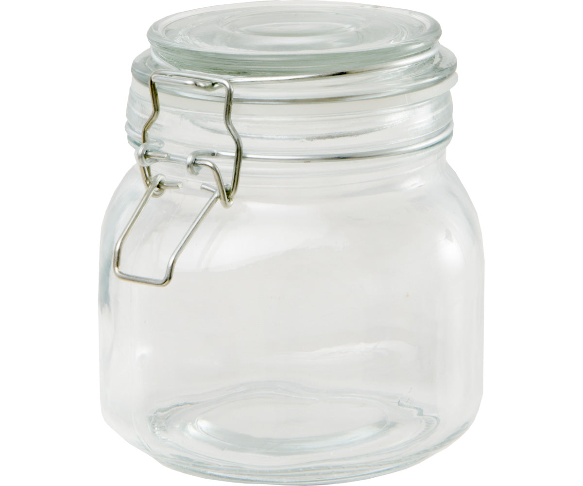 Private Reserve Spring Clamp Jars, 27 oz, pack of 6