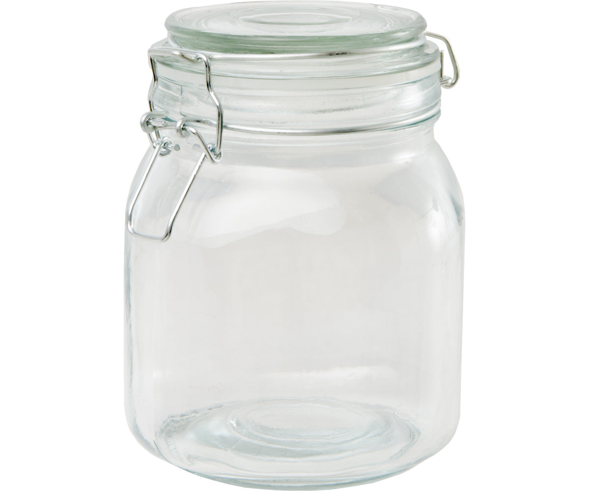 Private Reserve Spring Clamp Jars, 34 oz, pack of 6