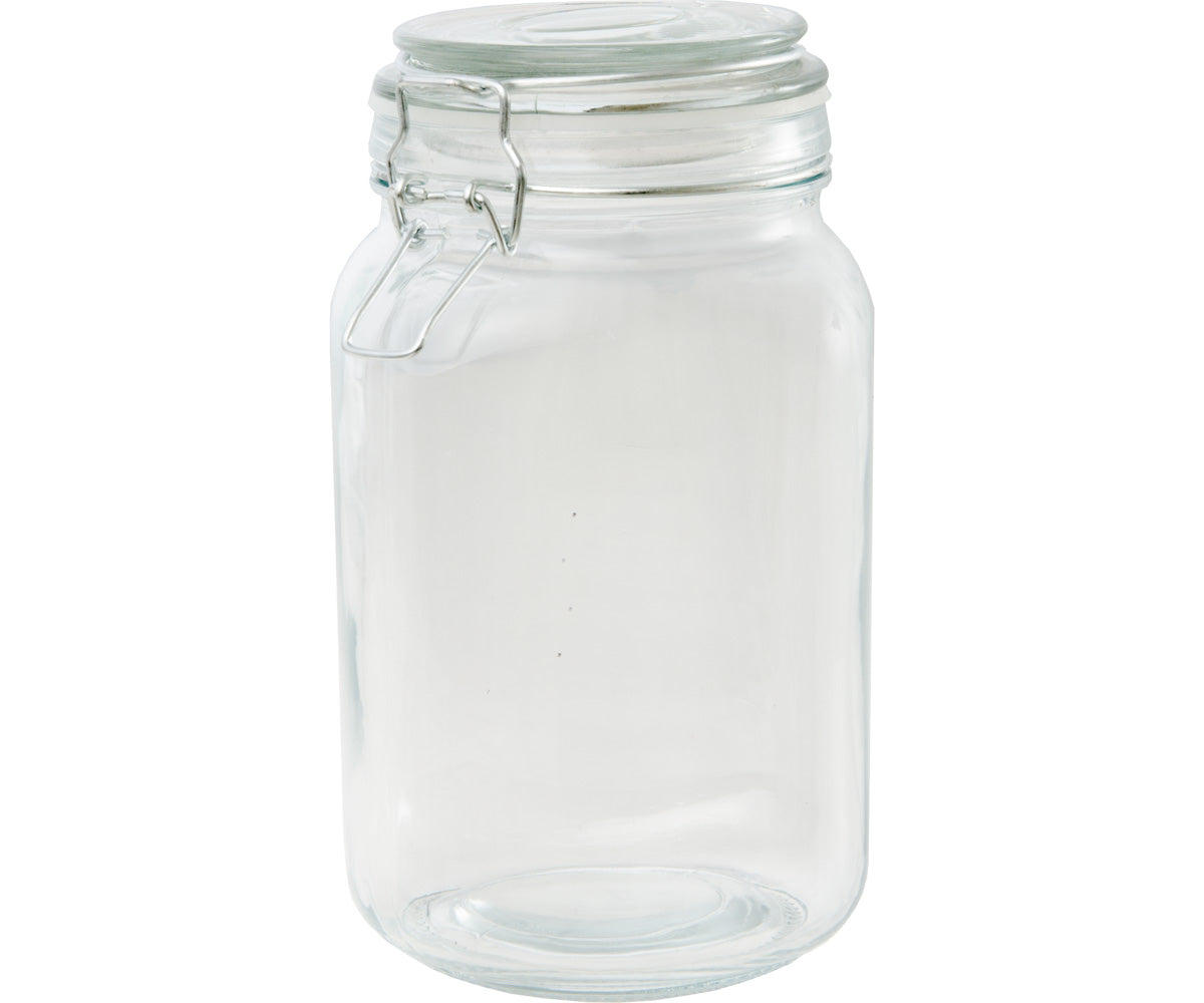 Private Reserve Spring Clamp Jars, 49 oz, pack of 6