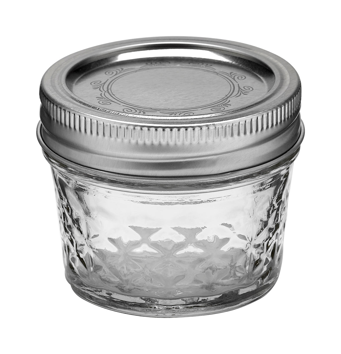 Ball Jar 4oz Quilted Crystal