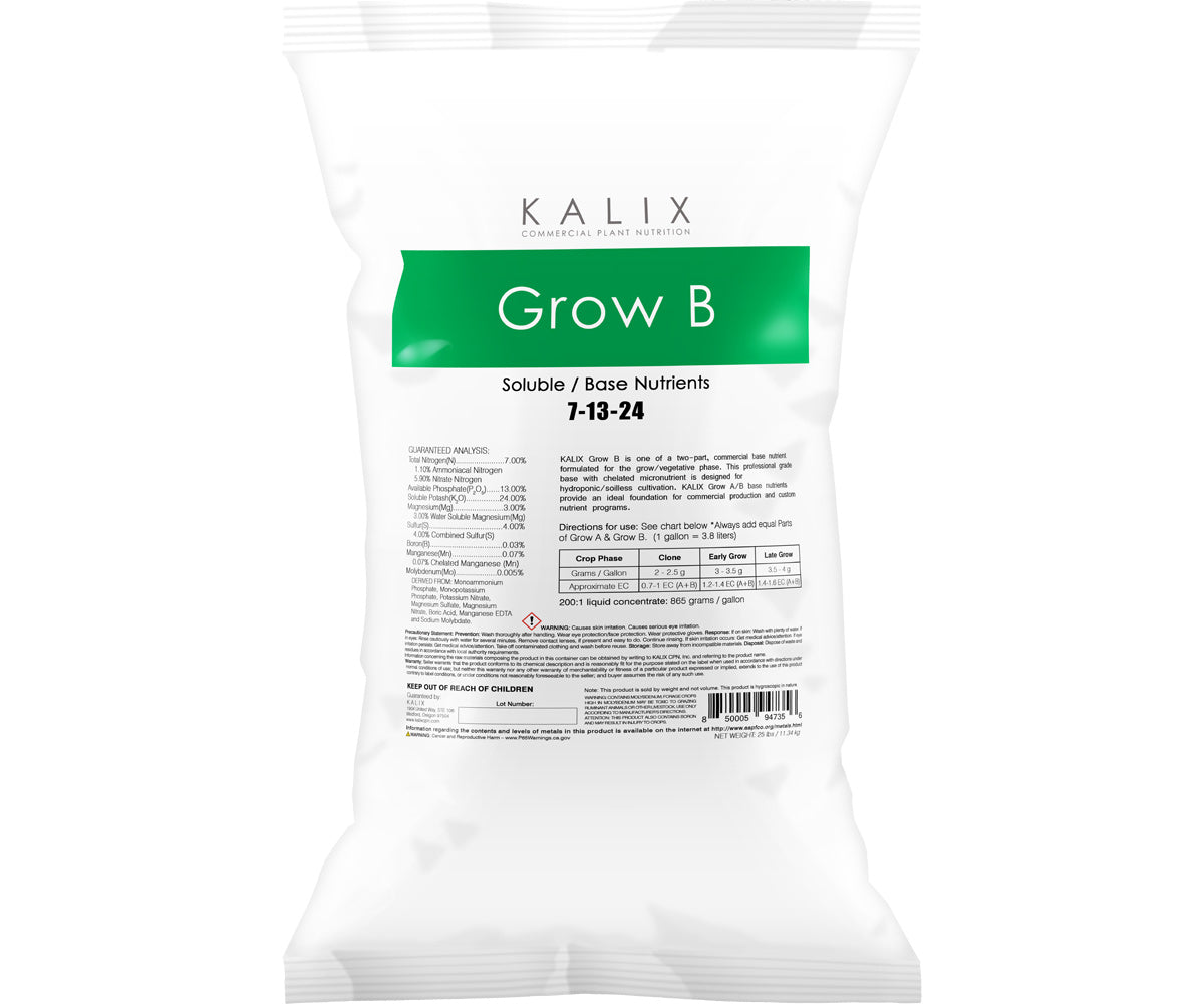 Kalix Grow B Soluble 25 lb