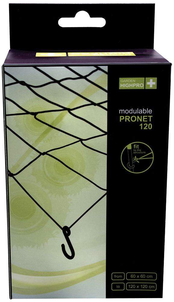 Pronet 120, Modulable Grow Tent Trellis Net, 4'x4' to 2'x2'
