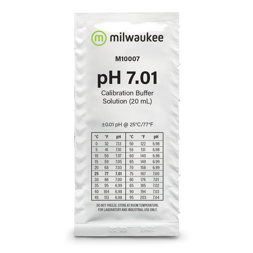 Milwaukee M10007B PH 7.01 Calibration Solution Single Packet