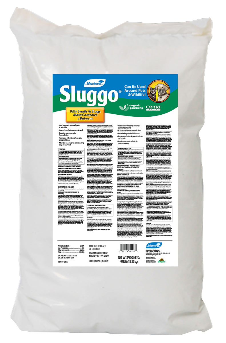 Sluggo (Iron Phosphate), 40lb
