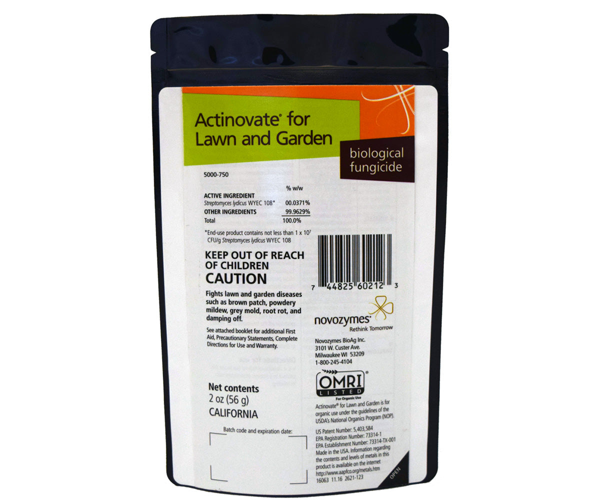 Actinovate Lawn and Garden 2oz, CA ONLY
