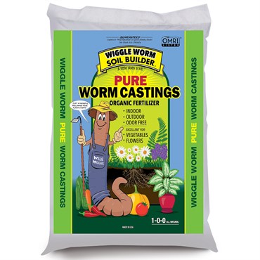 Wiggle Worm Soil Builder™ PURE Worm Castings Organic Fertilizer - 4.5lb