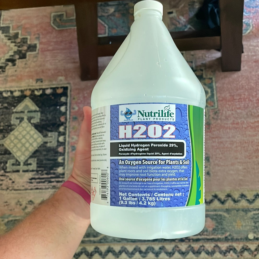 H2O2 Hydrogen Peroxide 29%, 4L Bottle