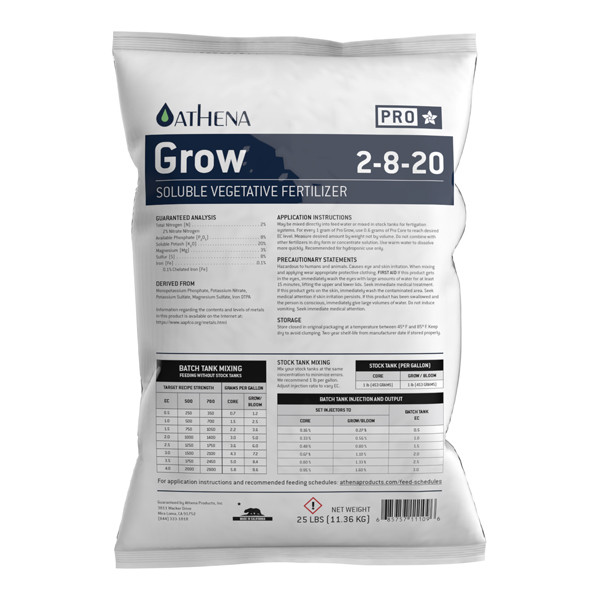Pro Grow, 25 lbs bag - Athena