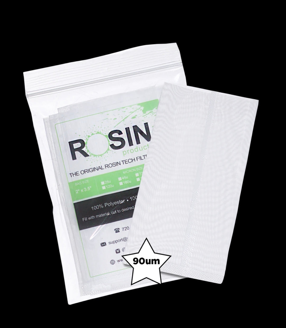 RTP Rosin Filter Bags - 2 inch by 3.5 inch