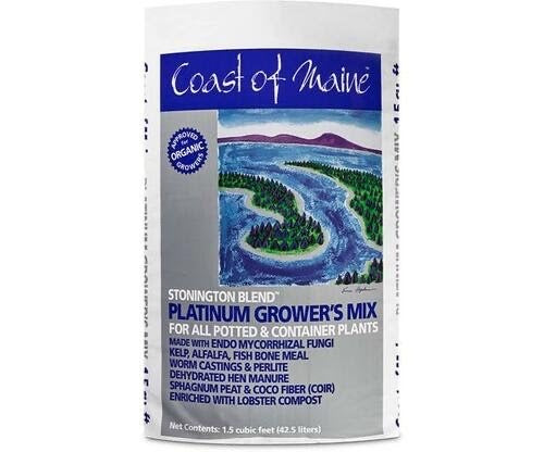 Coast of Maine Stonington Blend Organic Growers Mix, 1.5 cu ft
