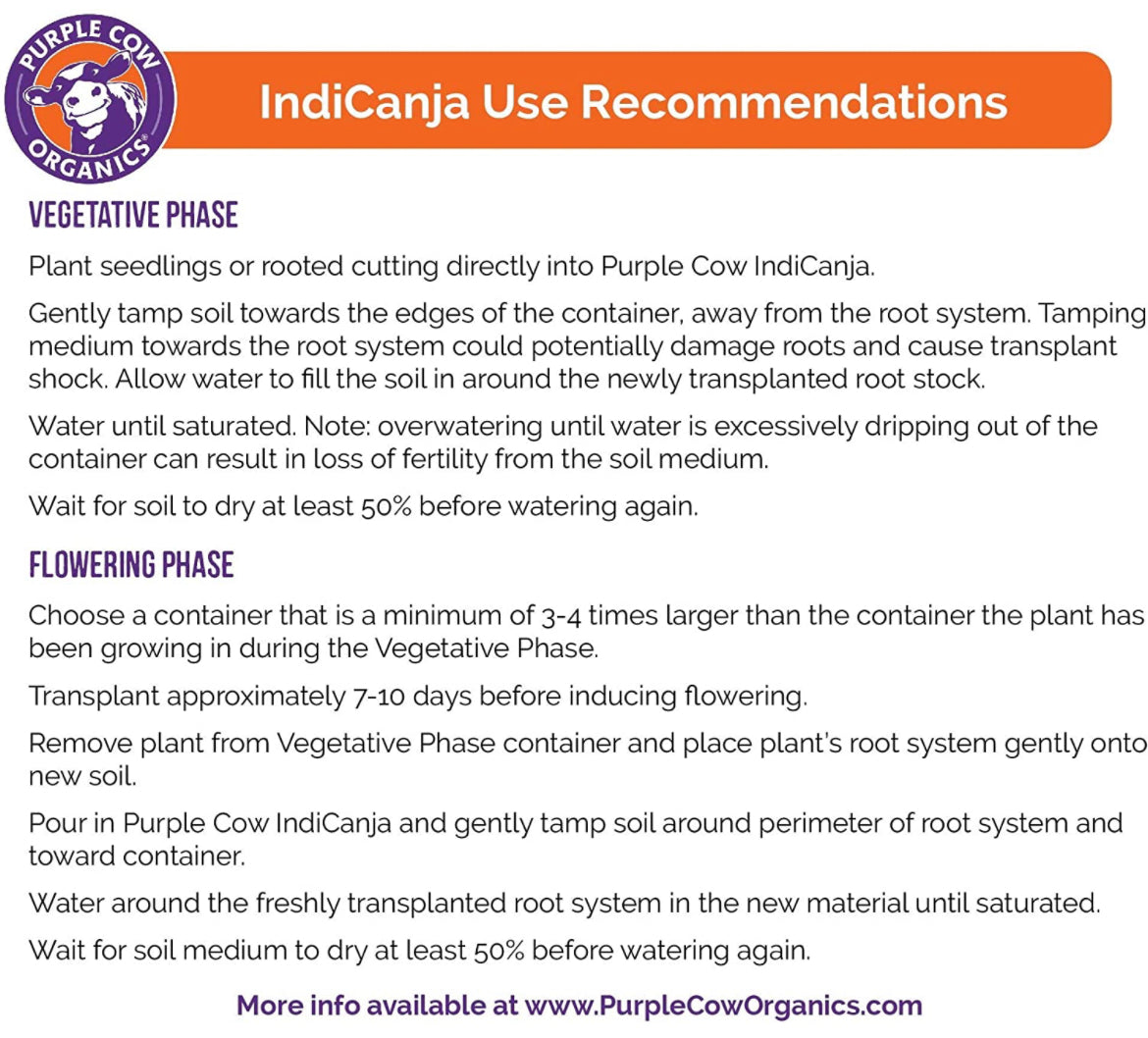 Purple Cow Organics IndiCanja 1 cu ft