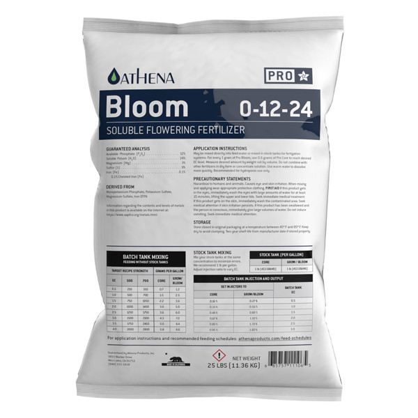 Pro Bloom , 25 lbs bag - Athena