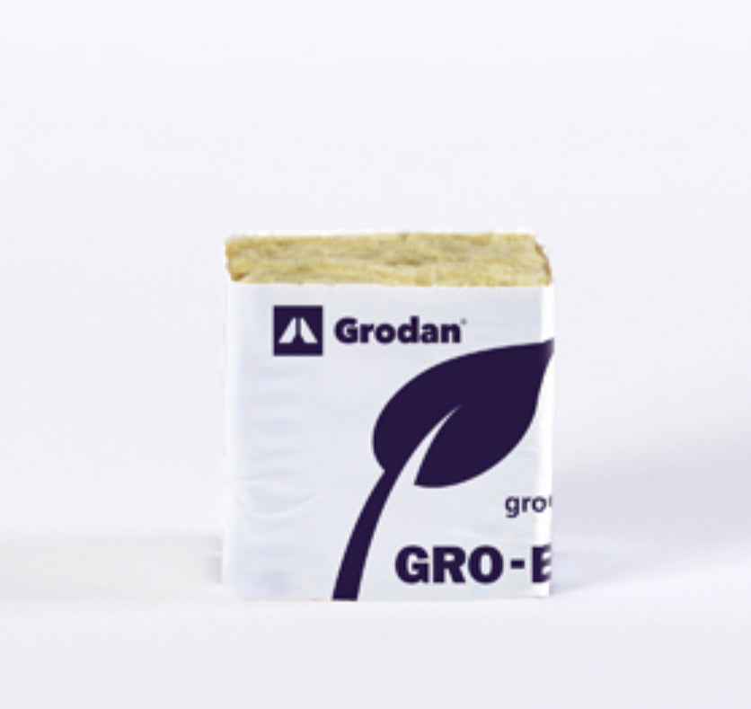 Grodan Gro Block Improved Mini Block 1.5" Shrink wrapped/Strip of 45