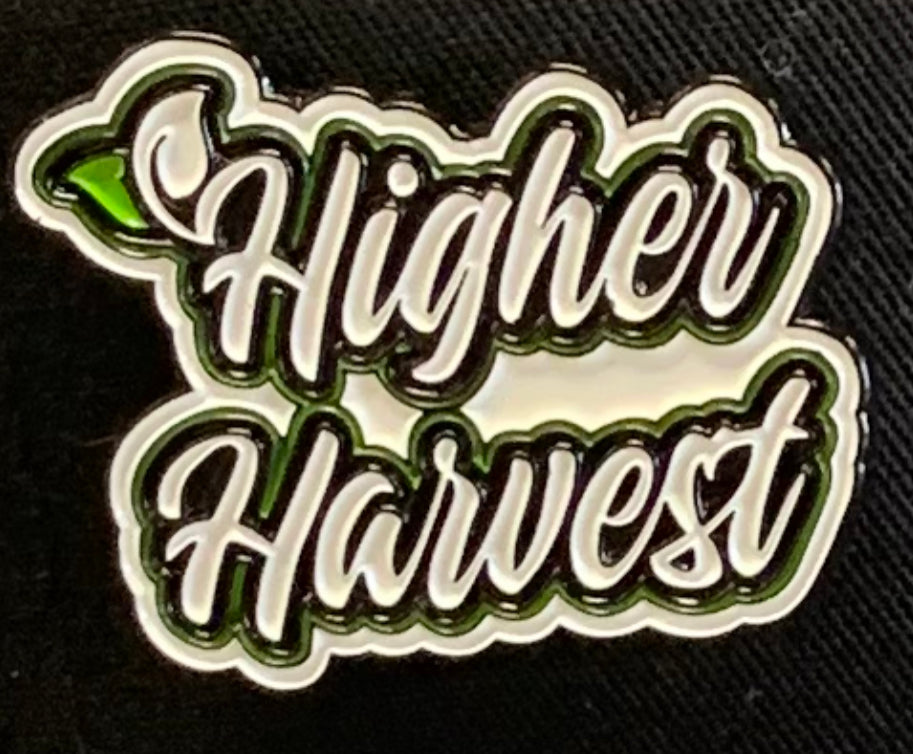 Higher Harvest Logo Pin